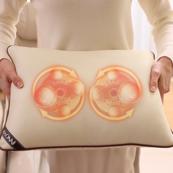 체어핏 마사지 쿠션, 등허리 목어깨 종아리 마사지기