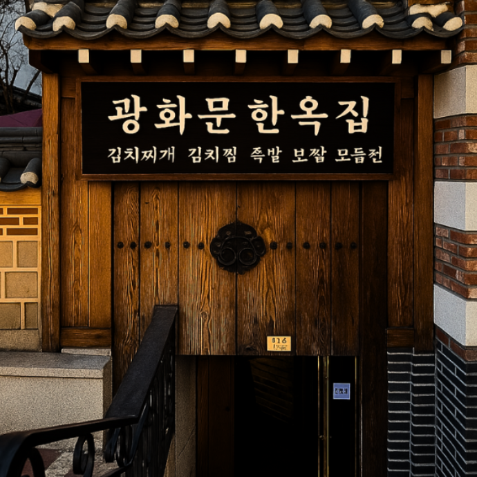 8월달 광화문 한식 방문형 블로그 체험단 모집
