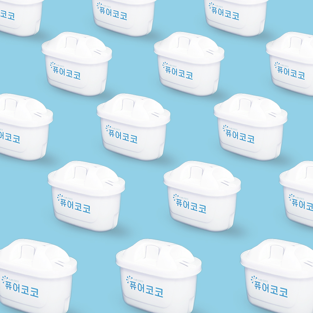 브리타정수기 국산 호환필터 퓨어코코필터 입니다.