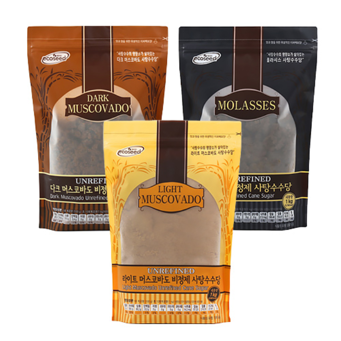 미네랄과 당밀이 가득 모리셔스 비정제 사탕수수당