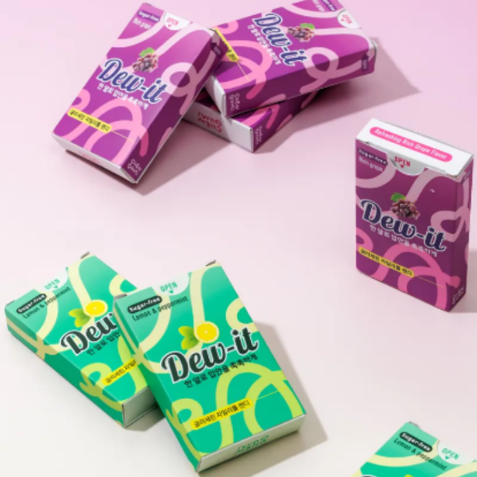 촉촉한 핀란드산 자일리톨 캔디 듀잇 Dew-it 2종 후기 인스타그램 캠페인