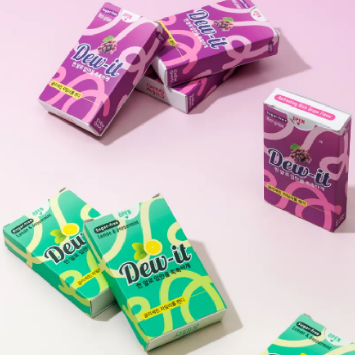 촉촉한 핀란드산 자일리톨 캔디 듀잇 Dew-it 2종 후기 블로그 후기 캠페인