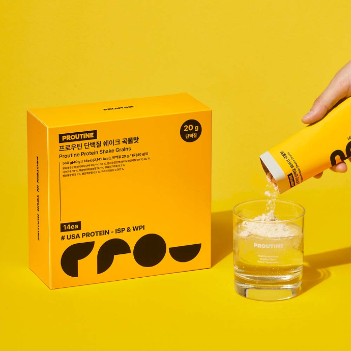 프로우틴 단백질 쉐이크 곡물맛 1BOX(14ea)
