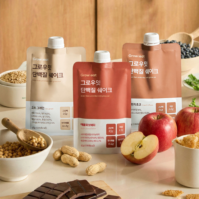 [그로우잇] 저당 단백질 쉐이크 (제품형)