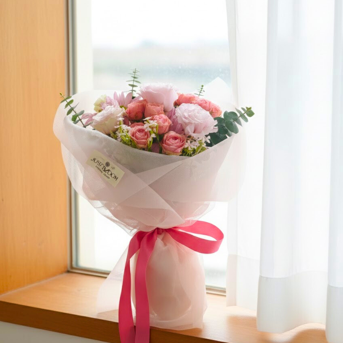 저스트블룸 꽃다발 퀵배송 체험 캠페인