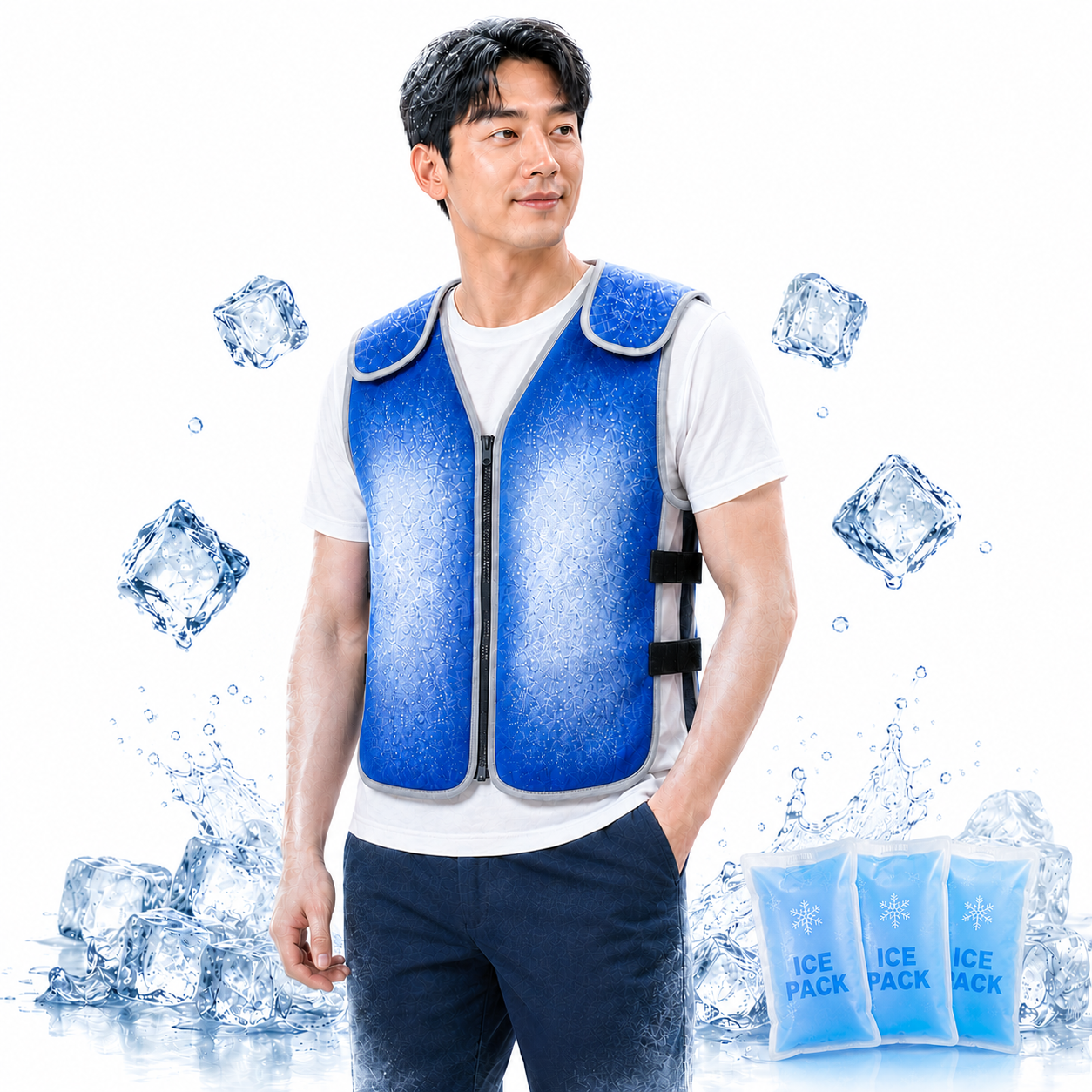여름철 야외활동 필수템! 아이스 쿨링조끼를 체험하고 솔직한 리뷰를 남겨주세요.