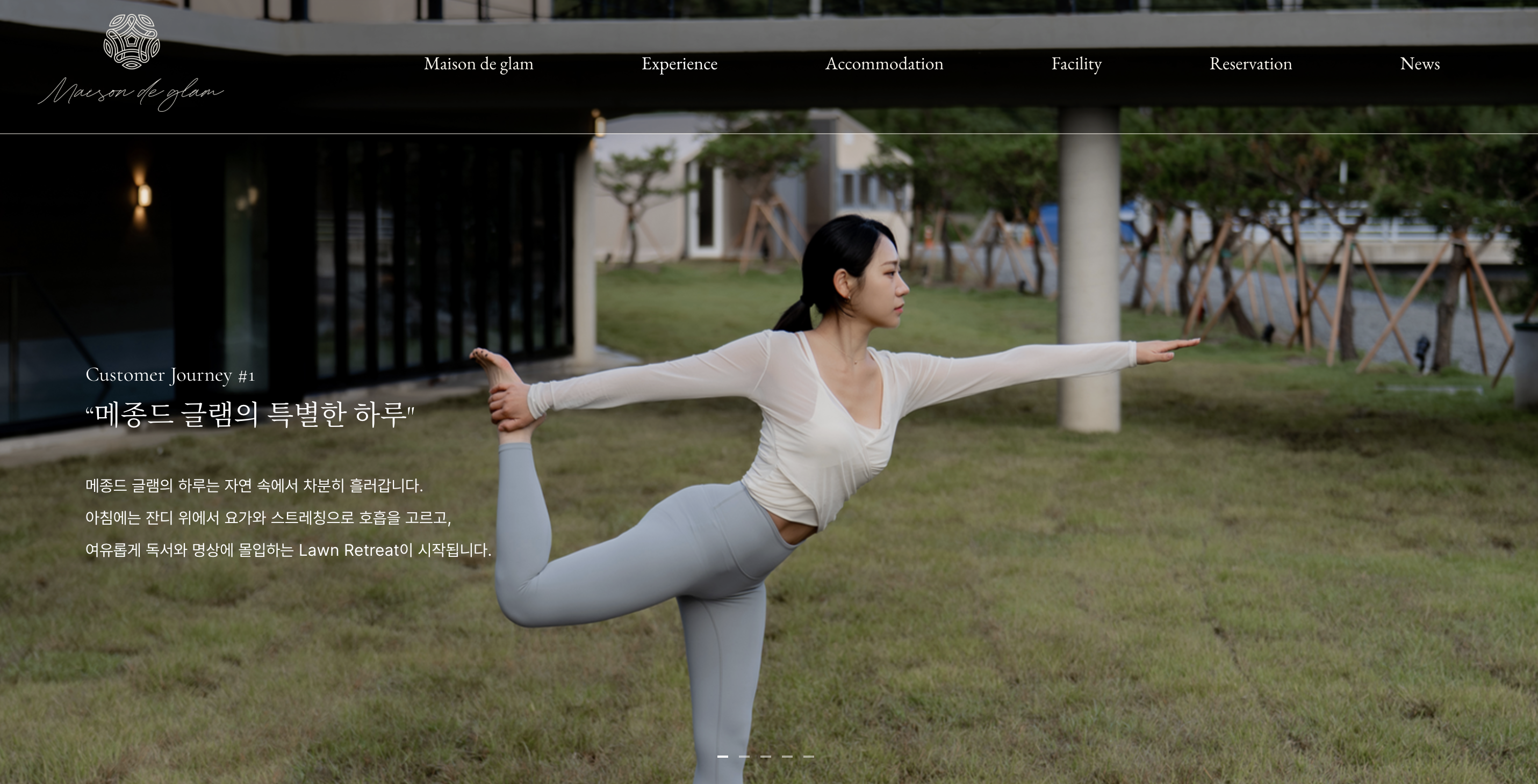 70m 초대형 온수풀에서 전문 요가강사님과 함께 국내 최초 아쿠아요가를 체험해 보세요. 가족과 연인과 함께 오셔서 30만원 상당의 숙박을 무료로 이용하세요. 소정의 리워드도 드립니다