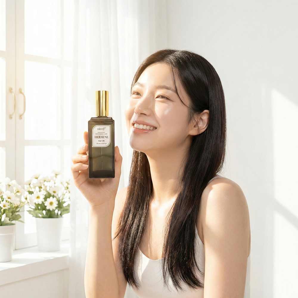 이스티프 헤르미네 헤어오일 구매평 마케팅