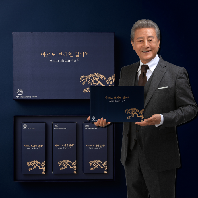 [298,000원 상당] 대배우 박근형의 선택, '아르노 브레인 알파' 프리미엄 체험단 (인삼홍삼 일반식품)