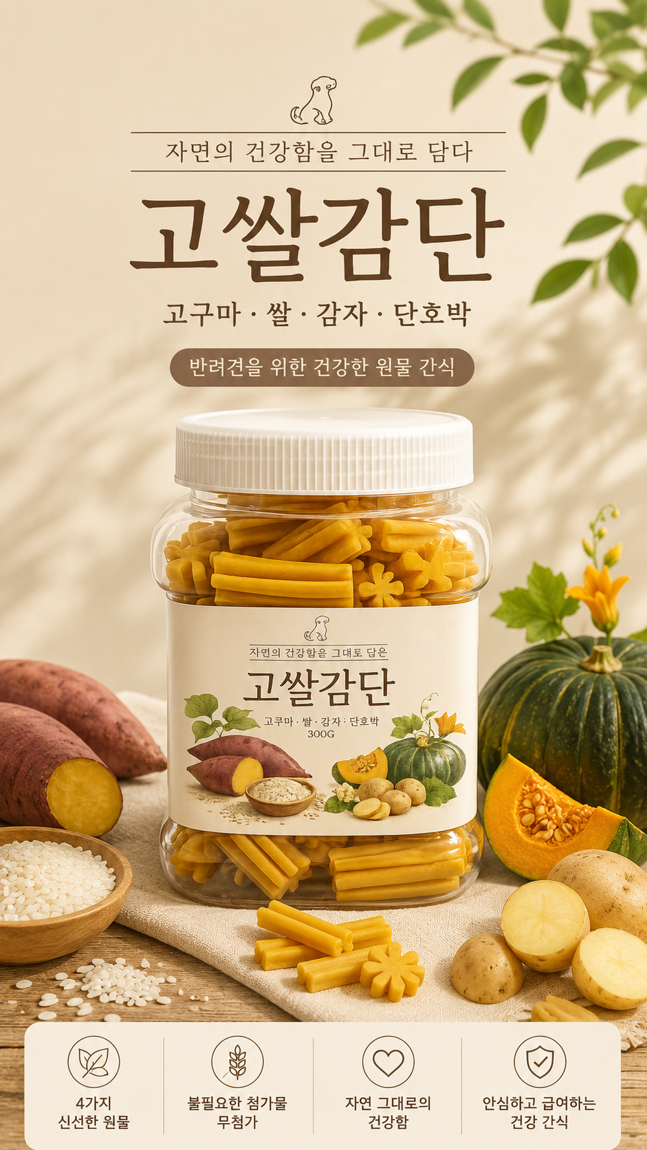 고구마·쌀·감자·단호박에 프리미엄 마누카꿀까지 담은 건강 간식, 고쌀감단을 우리 아이에게 먼저 경험시켜 주세요💛
✔ 300g 시제품 제공
✔ 솔직한 후기 작성
✔ 어린 강아지부터 노령견까지 OK
지금 댓글로 우리 아이 소개하고 체험단에 신청하세요! 🐾 #고쌀감단