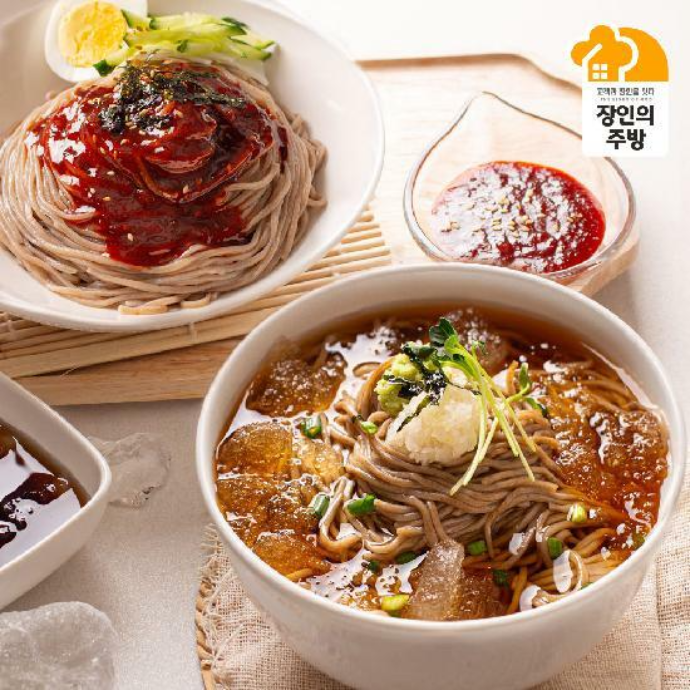 집에서 만드는 홈메이드 가성비 메밀면 세트
