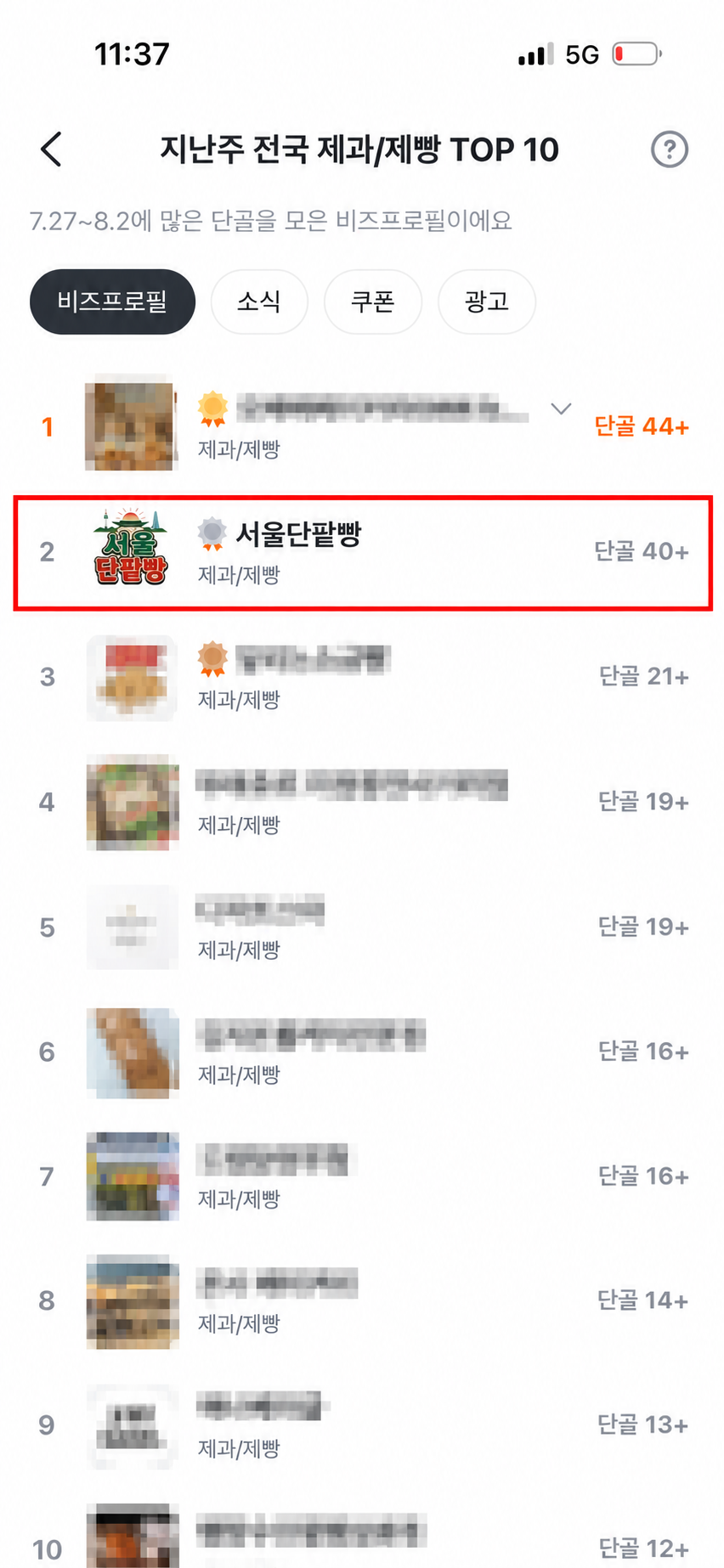 17년 경력 제빵명인, "아는빵? 다른맛!" 단팥빵,소보루빵,소금빵 좋아하시는 분들 모집중!