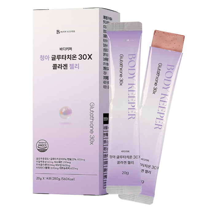 바디키퍼 청아 글루타치온 30X 콜라겐 젤리 체험단 모집