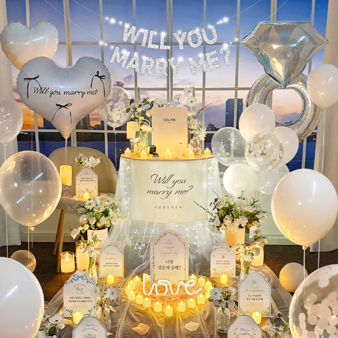 러브헌터 프로포즈 용품 촬영체험단 (리뷰O 원본제공O)