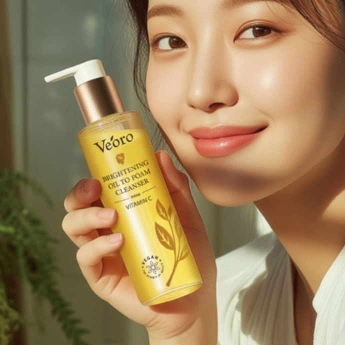 ⭐️[블로그 체험단] Veoro 베오로 브라이트닝 오일 투 폼 클렌저 비타민씨