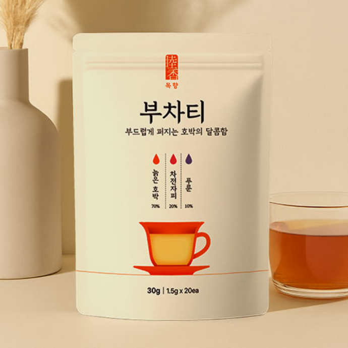 신제품 출시! 붓기차로 여름 휴가준비 피드 체험단