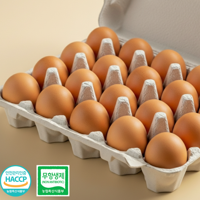 난각1번계란 유정란 20구  + 구운란 30구