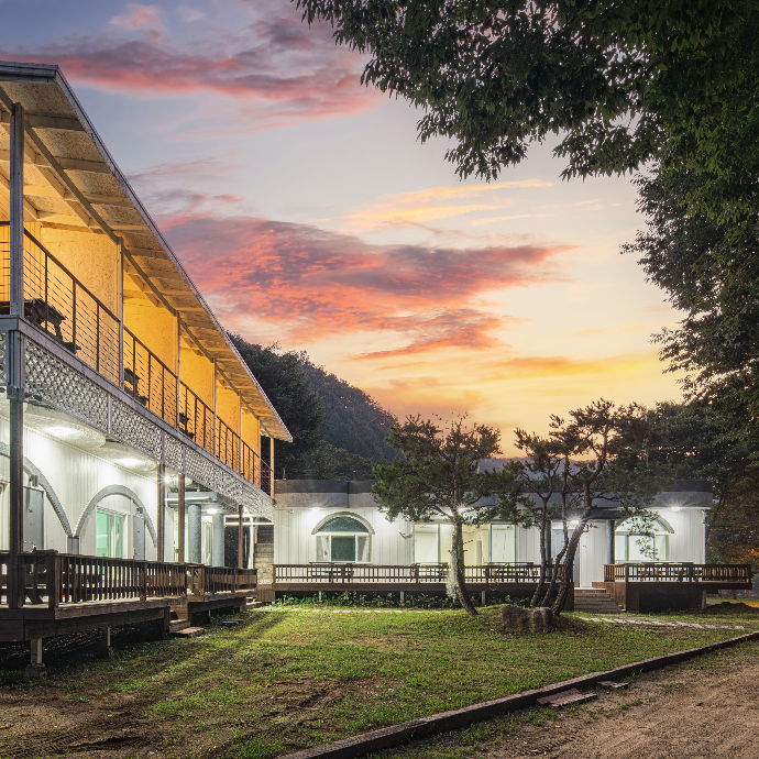 홍천 펜션 강따라별따라 방문 체험