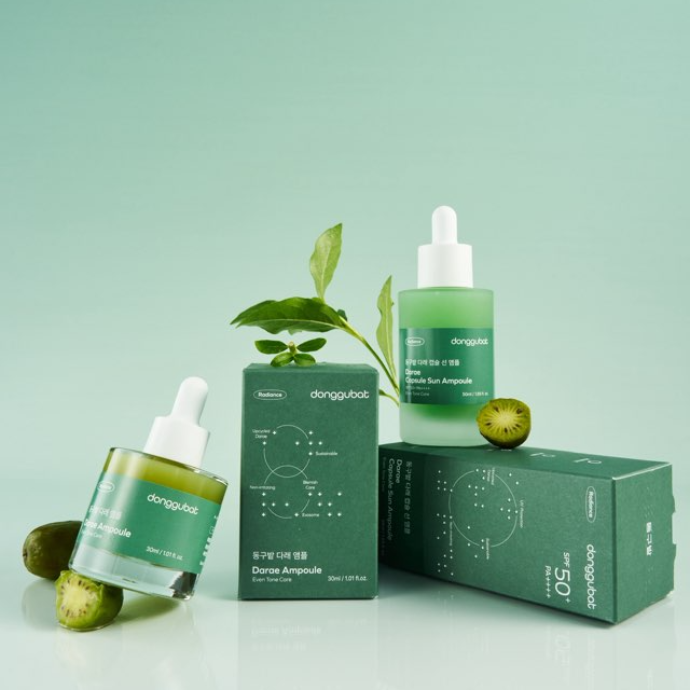 얼룩덜룩한 잡티를 깔끔하게! 동구밭 스킨케어, 화잘먹 앰플/선앰플 출시!